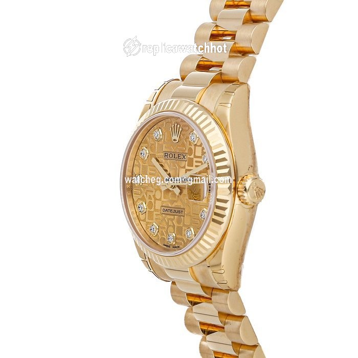 Rolex Datejust 31 Womens watch Yellow gold Automatic 178278 2