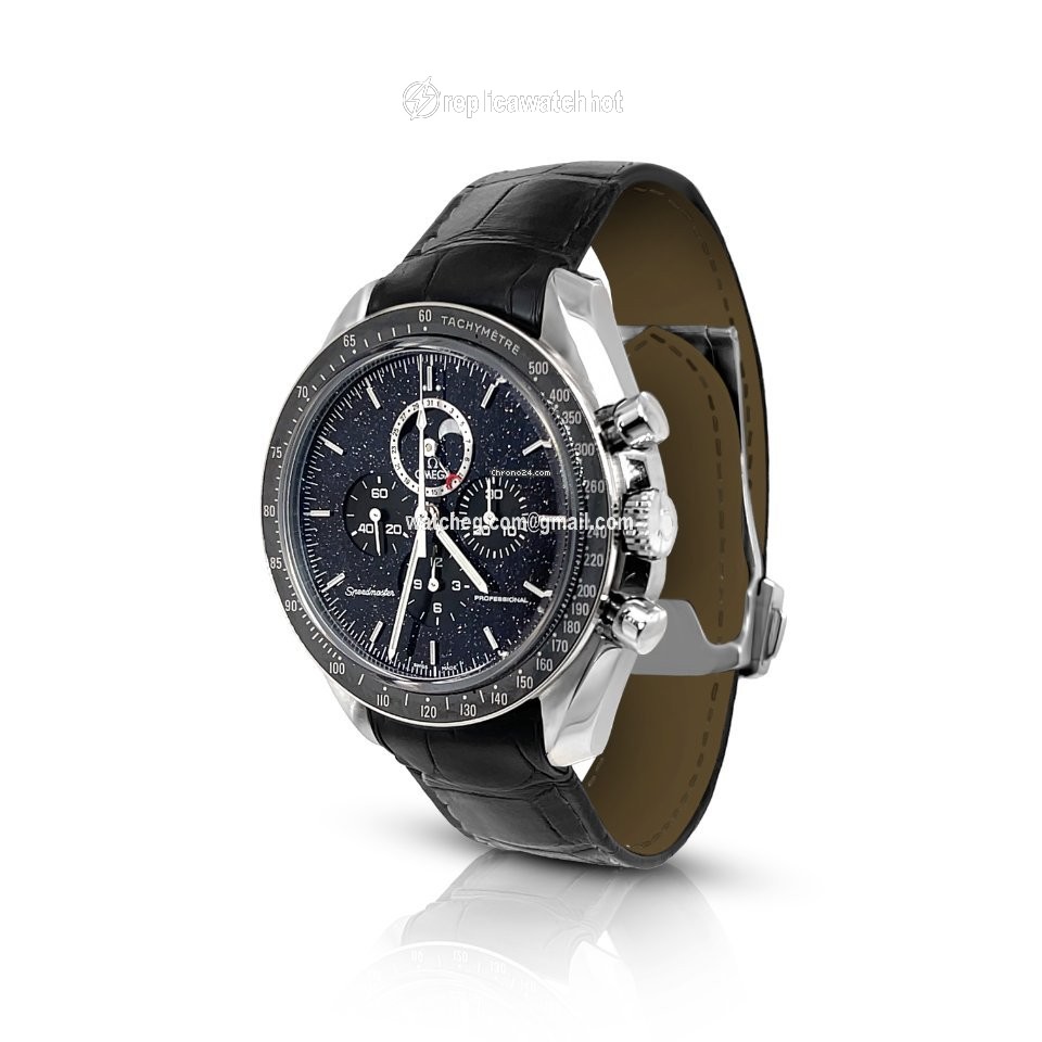 Omega Speedmaster Professional Moonwatch Moonphase Mens watch Unisex Manual winding Steel 311.33.44.32.01.001 2