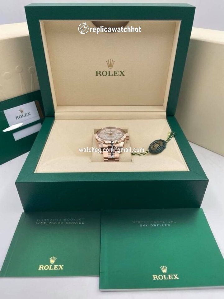 Rolex Sky-Dweller Mens watch Unisex Rose gold Automatic 326935-0005 2