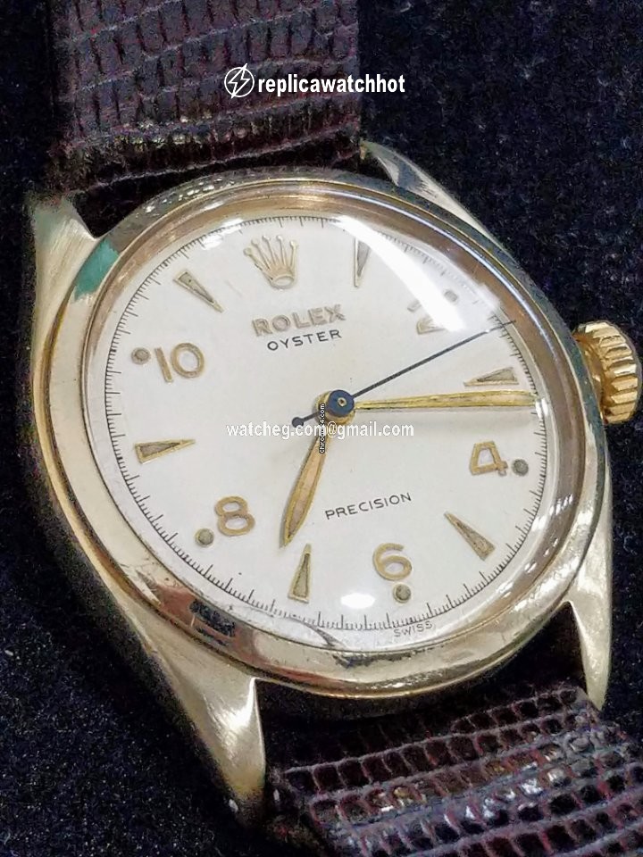 Rolex Oyster Precision Mens watch Unisex Yellow gold Manual winding 6022 2