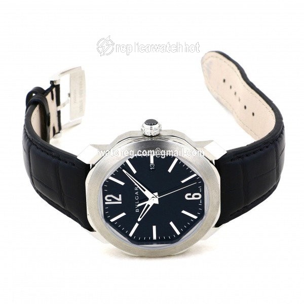 Bulgari Automatic Steel 103084-OC41BSLD 2