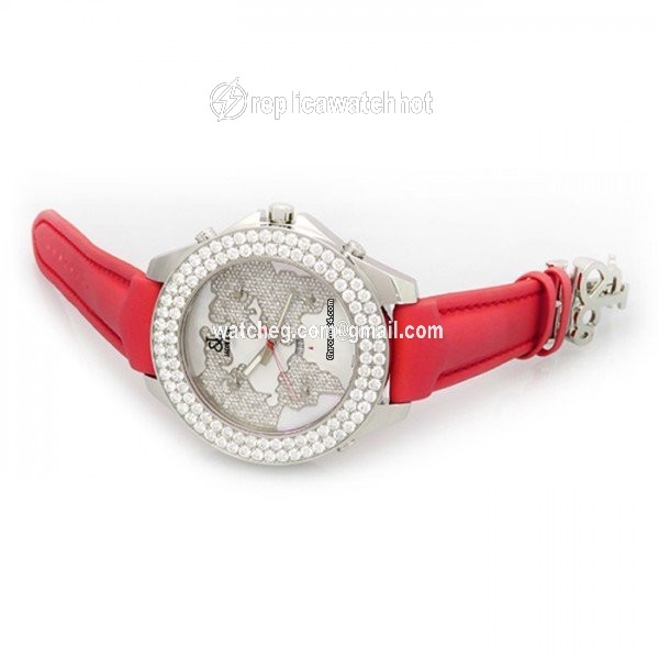 Jacob & Co. Five Time Zone Quartz Steel JC-47JDMD 2