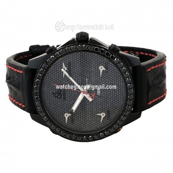 Jacob & Co. Five Time Zone Quartz Steel JC-130D 2