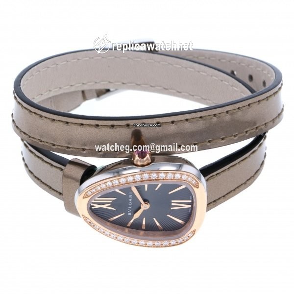 Bulgari Quartz Gold Steel SP27C6SPGDL 2