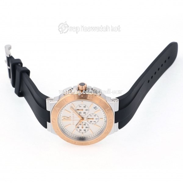 Bulgari Diagono Automatic Gold Steel DG41WSPGVDCH 2