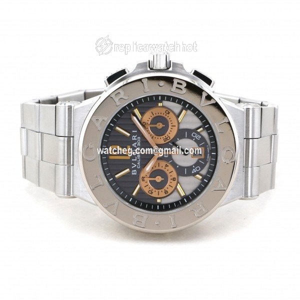 Bulgari Diagono Automatic Gold Steel DG42C14SWGSDCH 2
