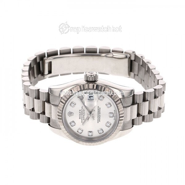 Rolex Lady-Datejust White gold Automatic 179179G 2