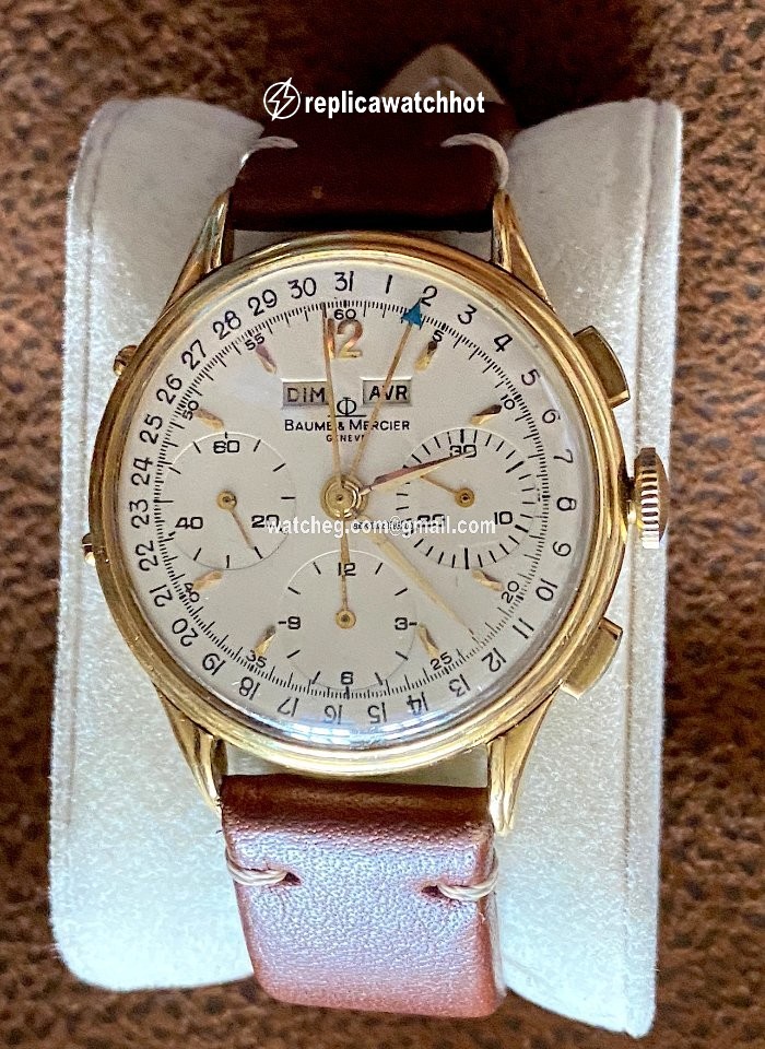 Baume & Mercier Mens watch Unisex Manual winding Yellow gold 3902 2
