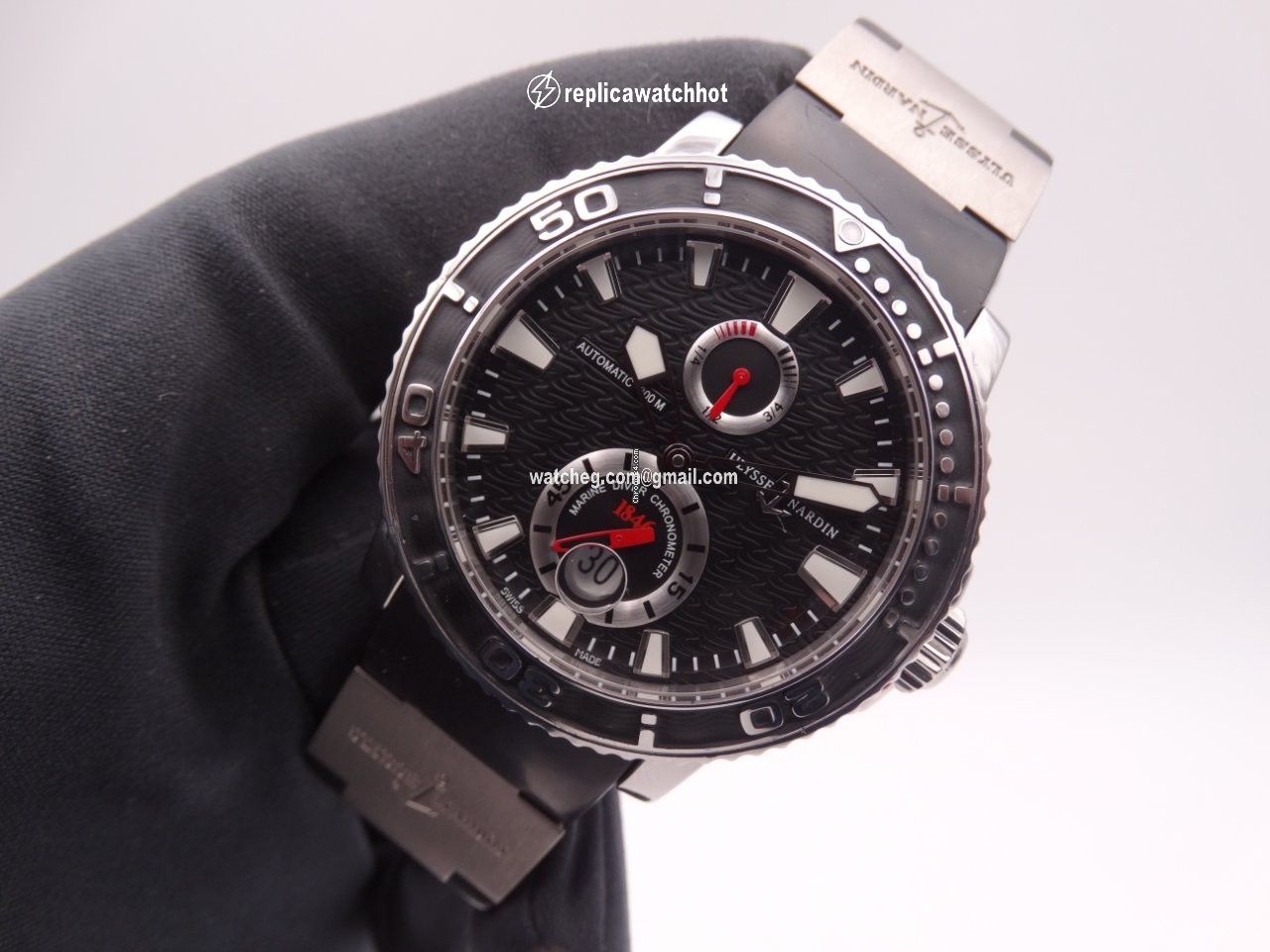 Ulysse Nardin Maxi Marine Diver Mens watch Unisex Automatic Steel 263-33-3 82 2