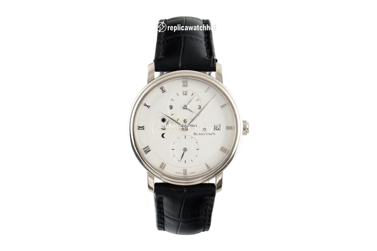 Blancpain Villeret Mens watch Unisex Automatic White gold 6260-1542 2