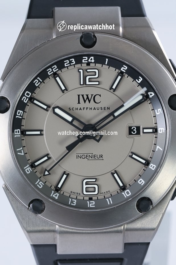 IWC Ingenieur Dual Time Mens watch Unisex Automatic Titanium IW3264-03 2