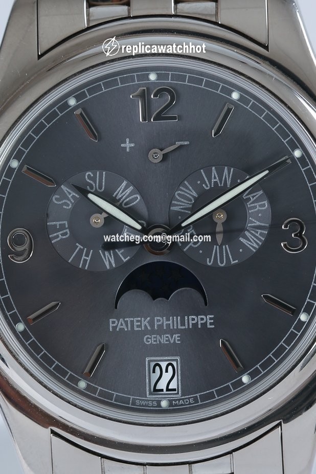 Patek Philippe Annual Calendar Mens watch Unisex Automatic White gold 5146 1G-010 2