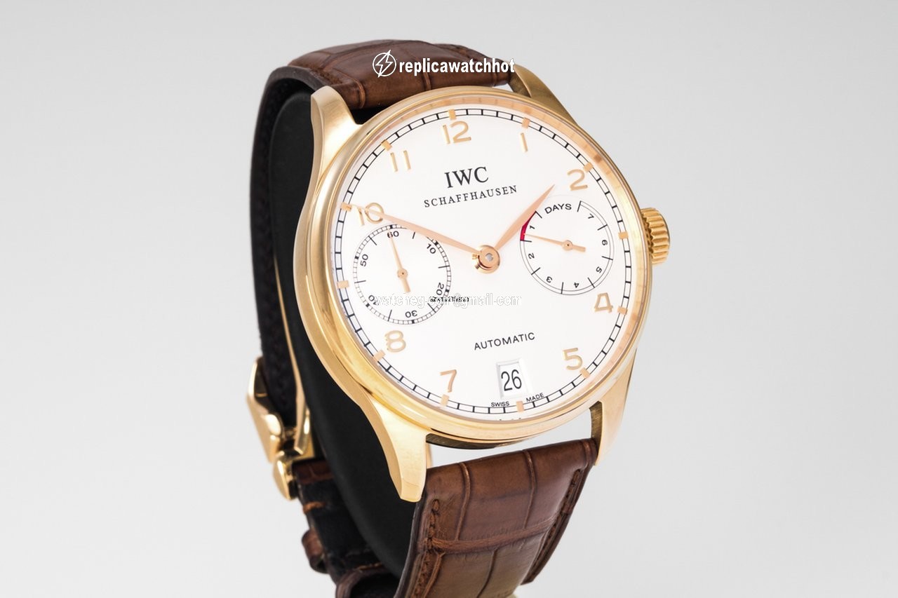 IWC Portuguese Automatic Mens watch Unisex Automatic Rose gold IW 500101 2