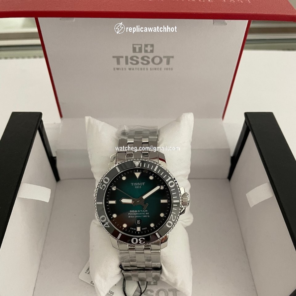 Tissot Seastar 1000 Mens watch Unisex Automatic Steel T120.407.11.091.01 2