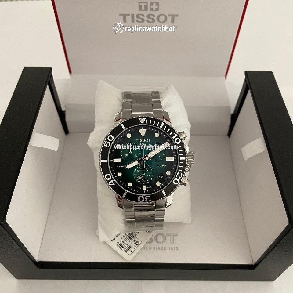 Tissot Seastar 1000 Mens watch Unisex Quartz Steel T120.417.11.091.01 2