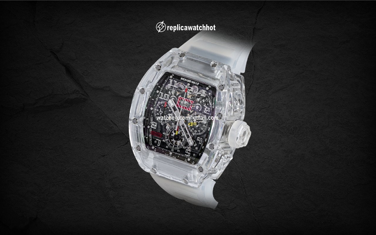 Richard Mille RM 011 Mens watch Unisex Automatic White gold Richard Mile 2
