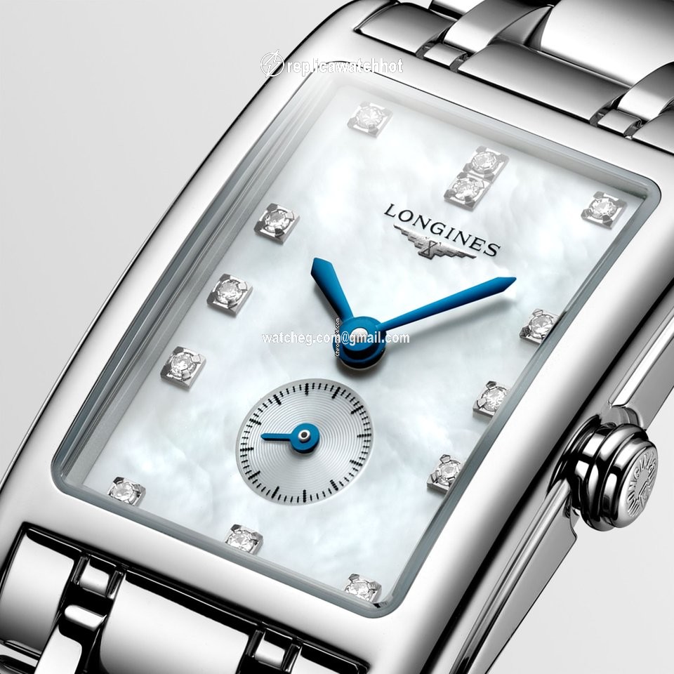 Longines DolceVita Womens watch Quartz Steel L5.255.4.87.6 2