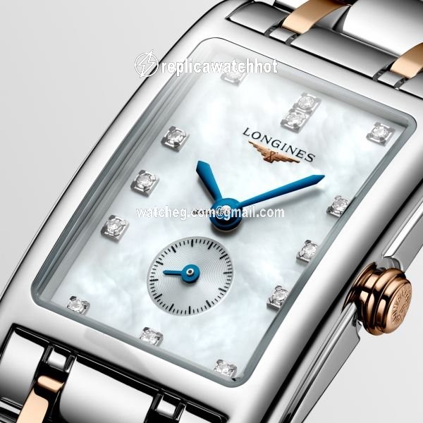 Longines DolceVita Womens watch Quartz Gold Steel L5.255.5.87.7 2