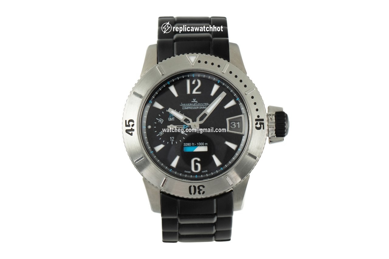 Jaeger-LeCoultre Master Compressor Diving GMT Mens watch Unisex Automatic Titanium Q187T670 2