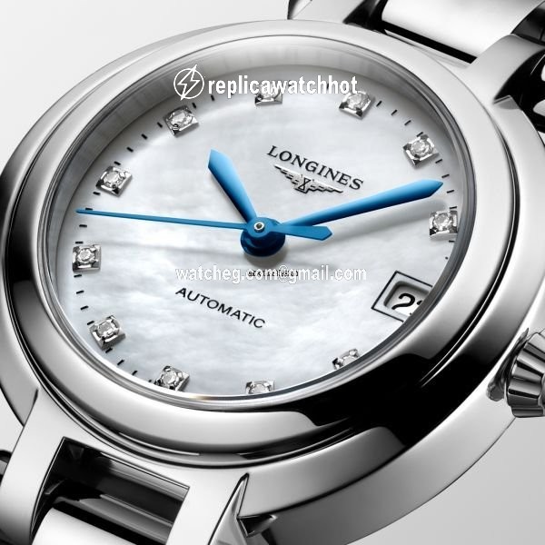 Longines PrimaLuna Womens watch Automatic Steel L8.111.4.87.6 2