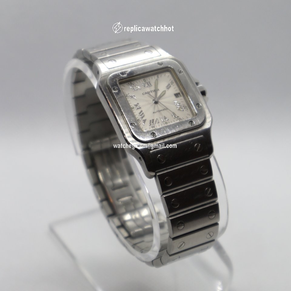 Cartier Santos Galbee Mens watch Unisex Automatic Steel W20055D6 2