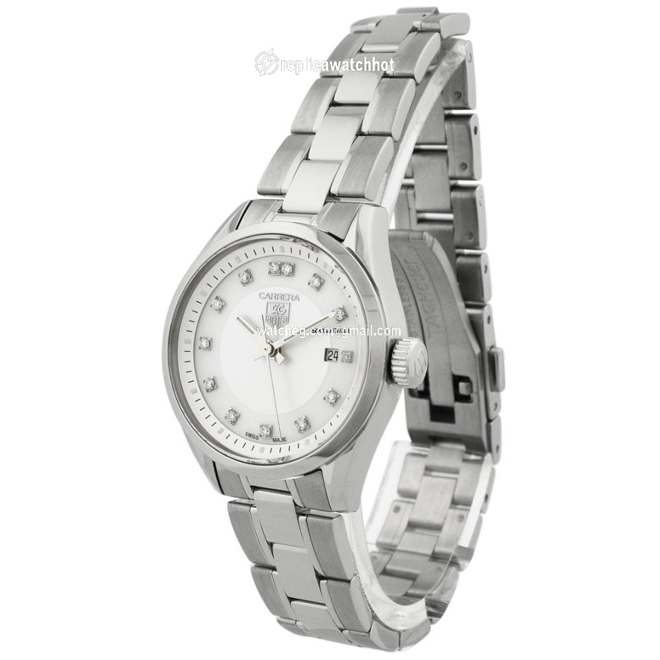 TAG Heuer Carrera Lady Womens watch Quartz Steel wv1411.ba0793 2