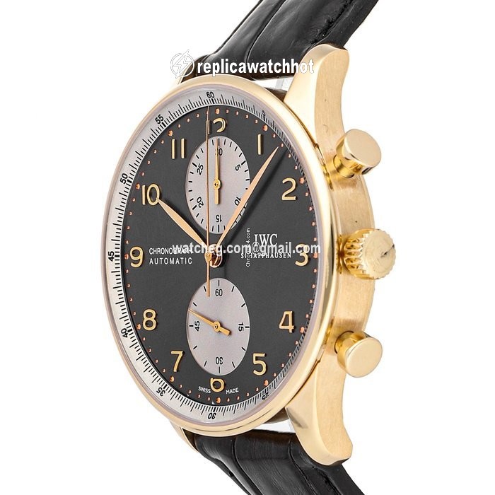 IWC Portuguese Chronograph Mens watch Unisex Automatic Rose gold IW3714-33 2