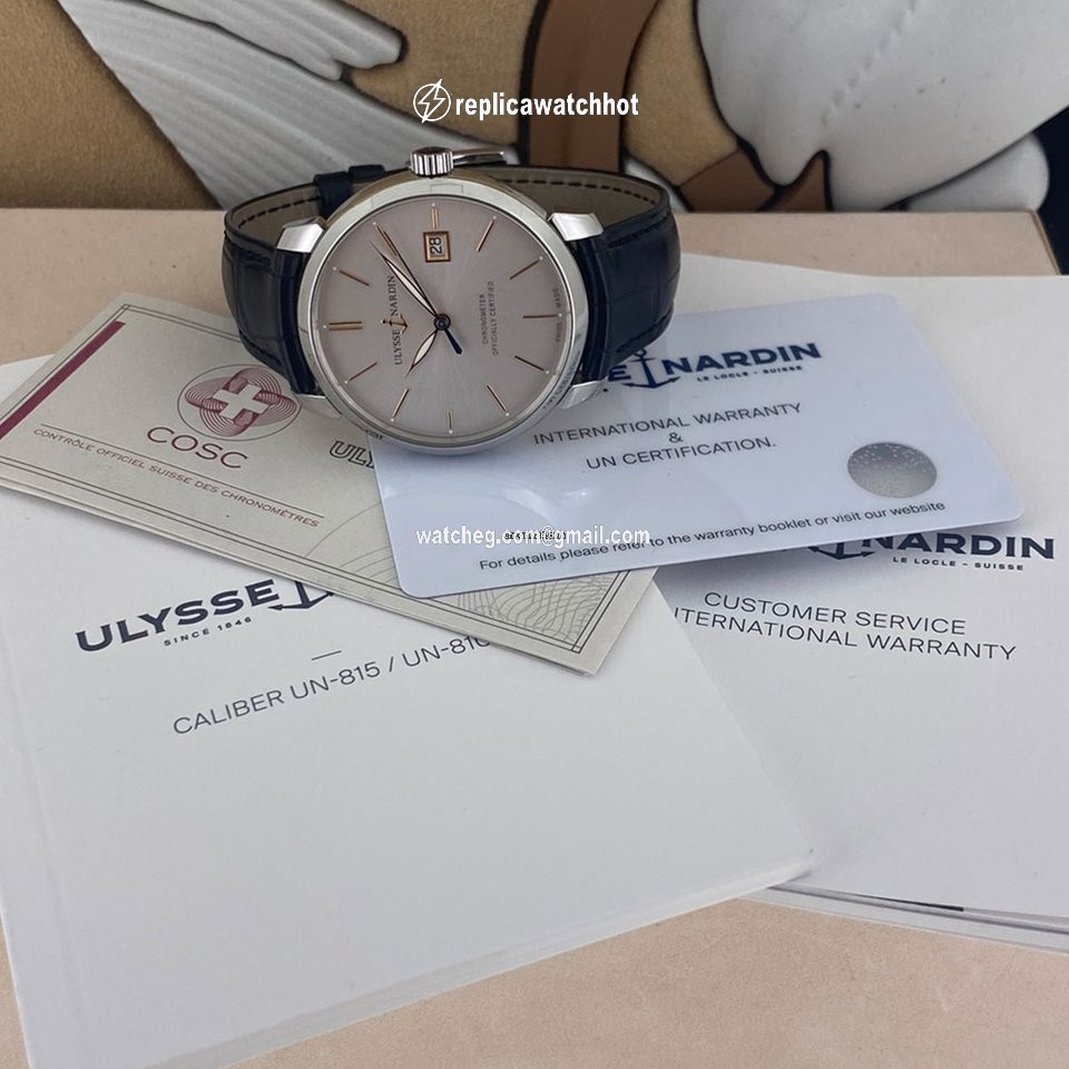Ulysse Nardin Classico Automatic Steel 8153.111 2