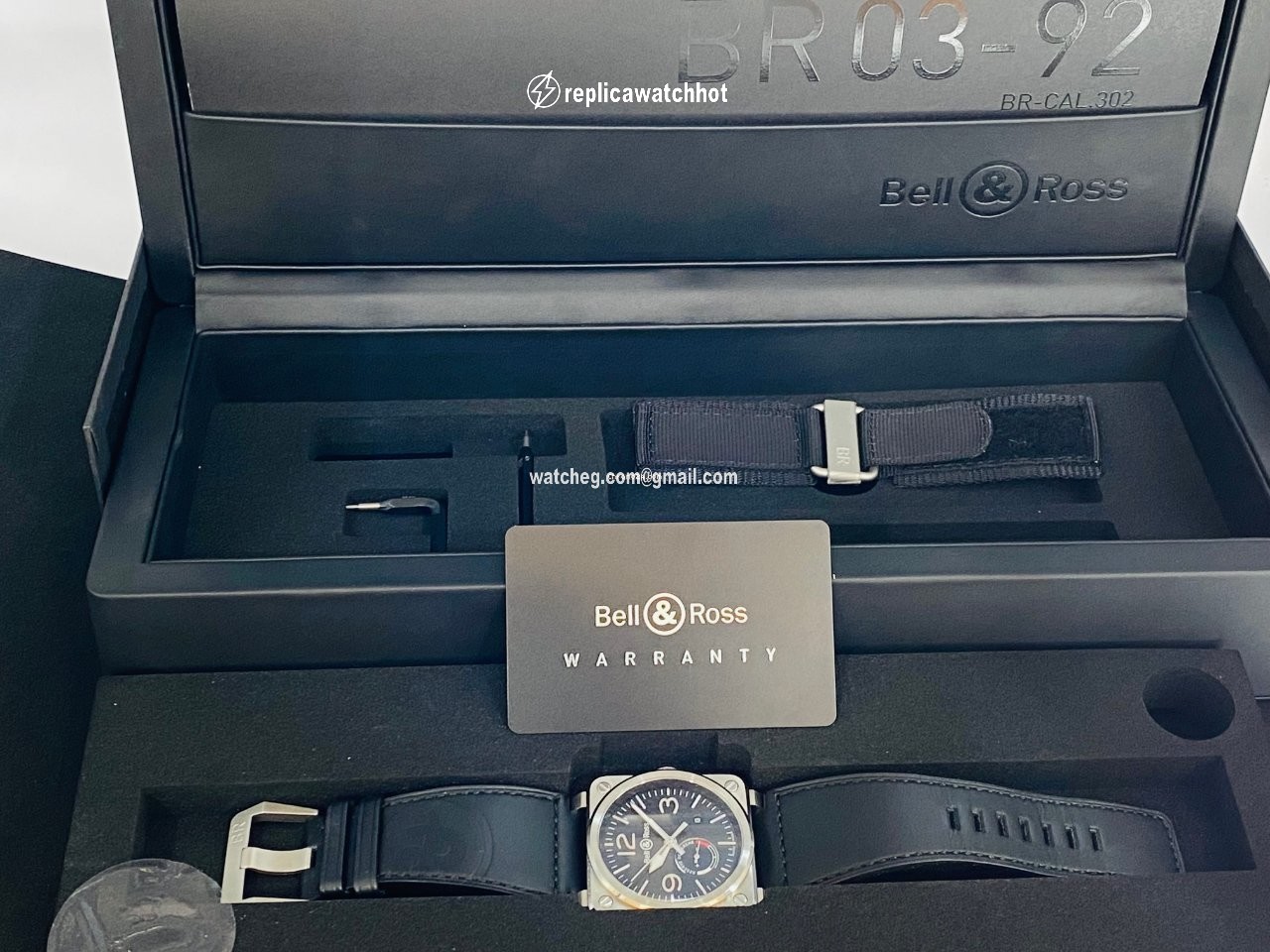 Bell & Ross BR 03-97 Reserve de Marche Mens watch Unisex Automatic Steel BR03-97 2