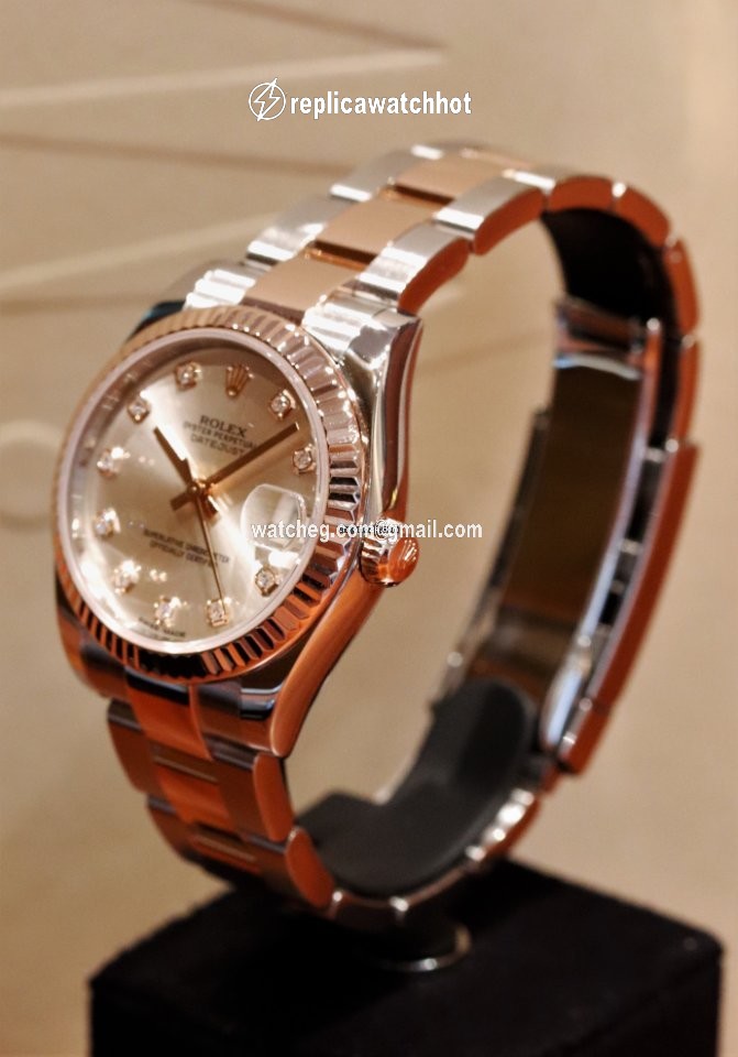 Rolex Datejust 31 Womens watch Rose gold Automatic 178271 Ivory G 2
