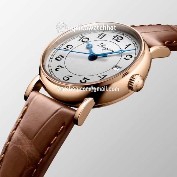 Longines Presence Heritage Womens watch Automatic Rose gold L4.267.8.73.2 2