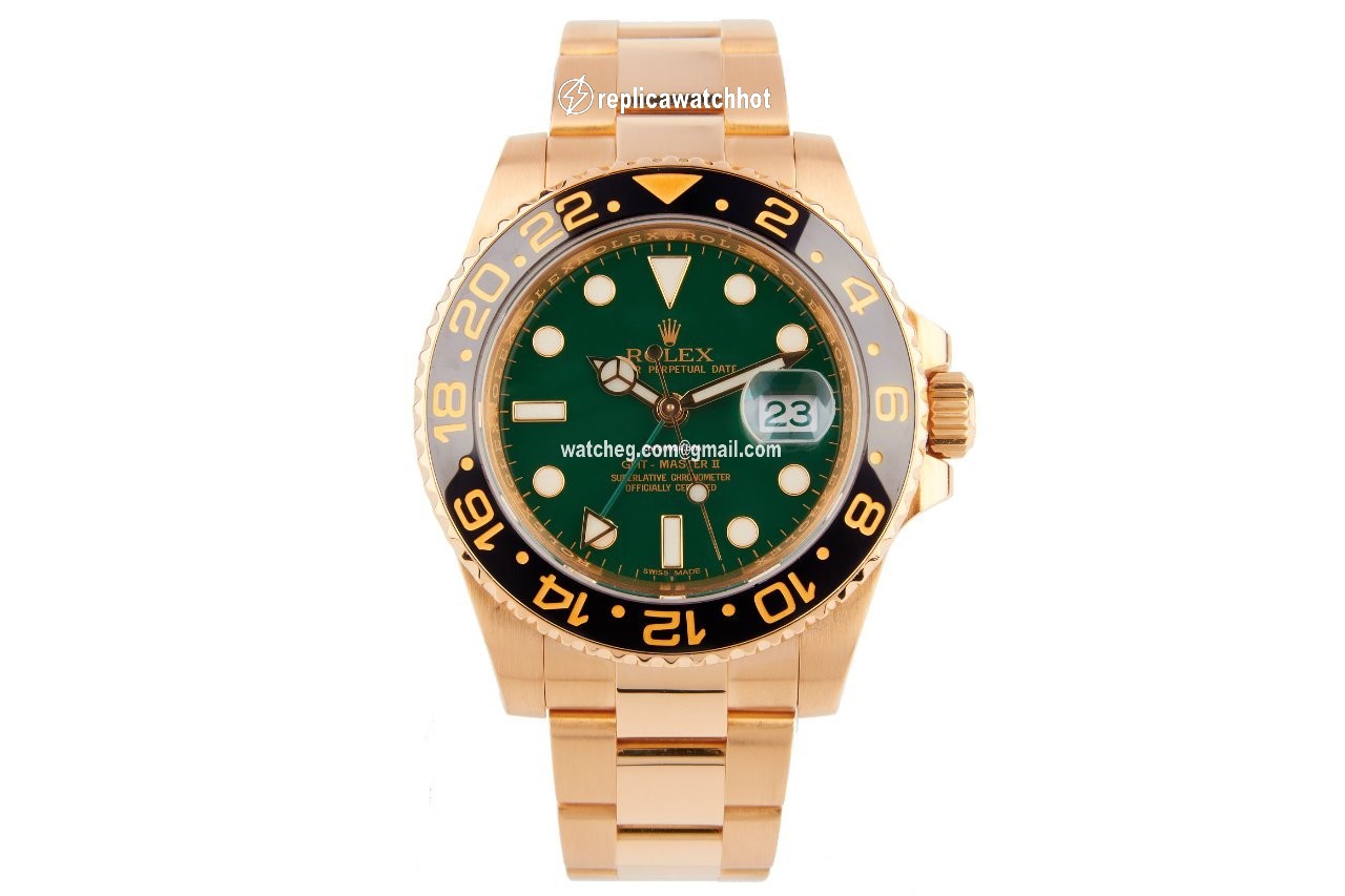 Rolex GMT-Master II Mens watch Unisex Yellow gold Automatic 116718 2