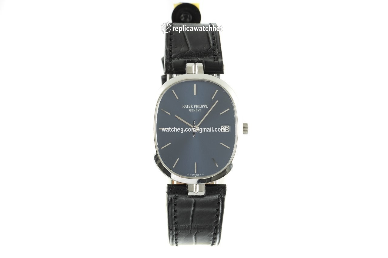 Patek Philippe Golden Ellipse Mens watch Unisex Quartz Steel 3930 2