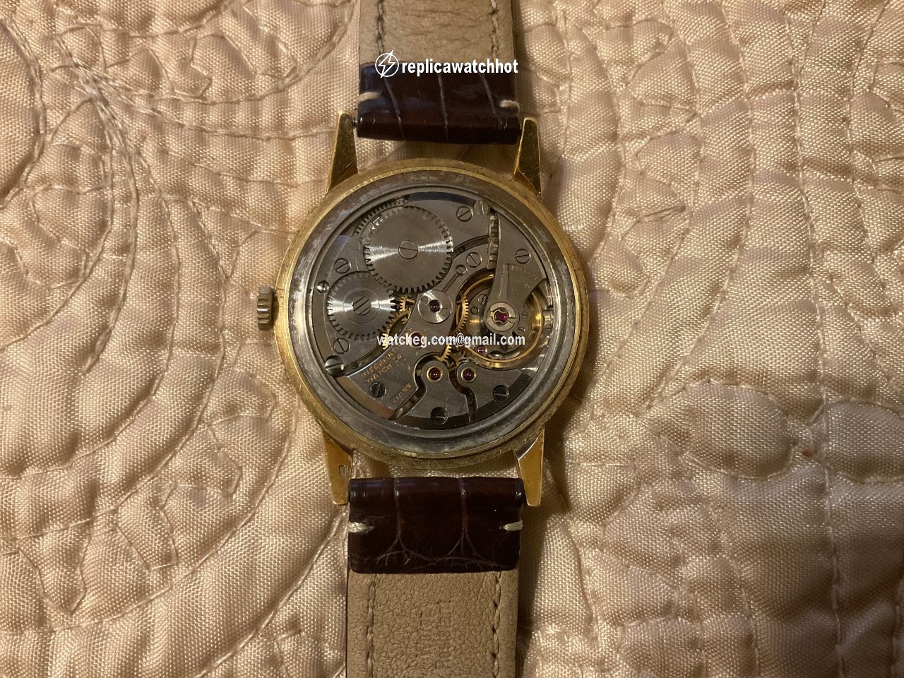 IWC Mens watch Unisex Manual winding Yellow gold 149 2