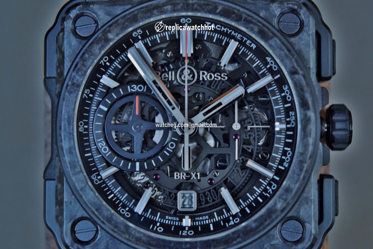 Bell & Ross BR-X1 Mens watch Unisex Automatic Carbon BRX1-CE-CF-BLACK 2