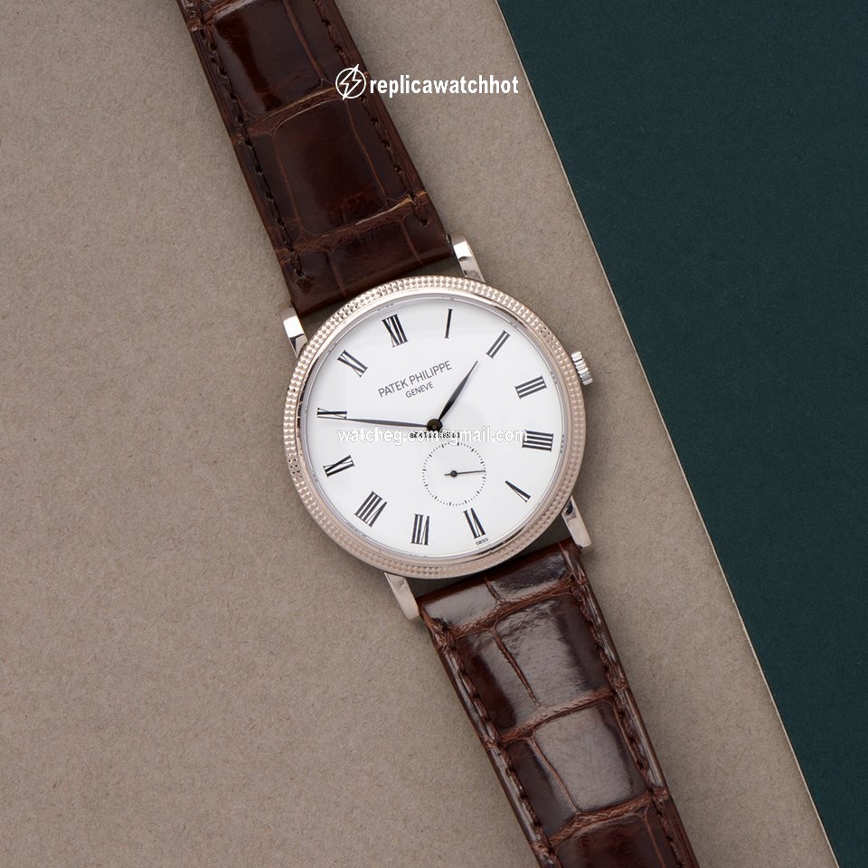 Patek Philippe Calatrava Mens watch Unisex Manual winding White gold 5119G-001 2