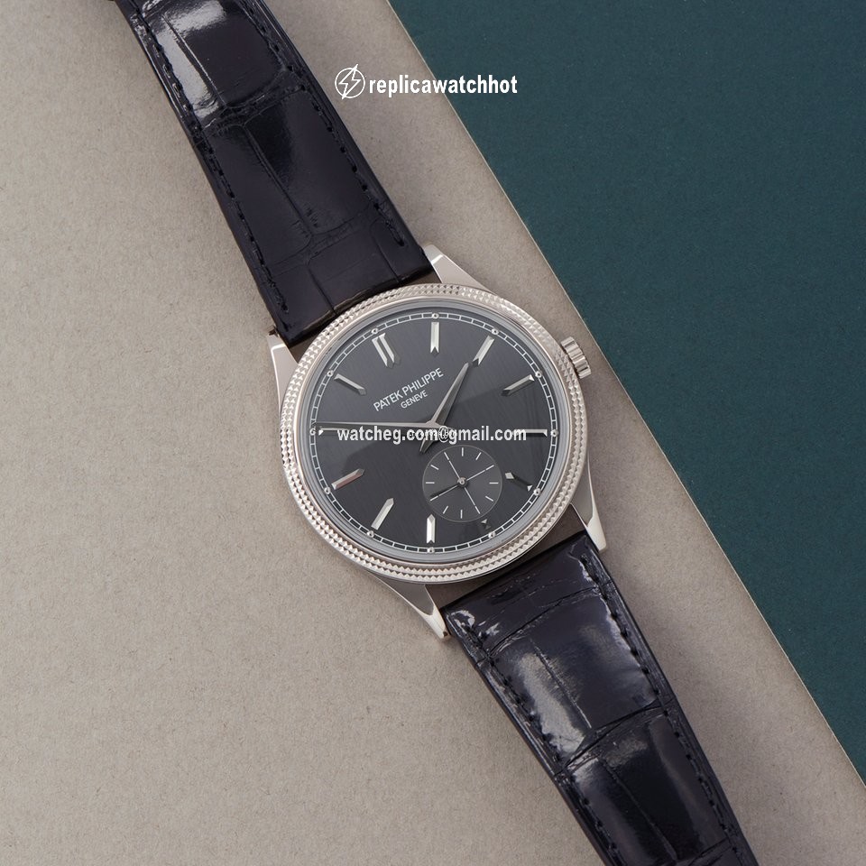 Patek Philippe Calatrava Mens watch Unisex Manual winding White gold 6119G-001 2