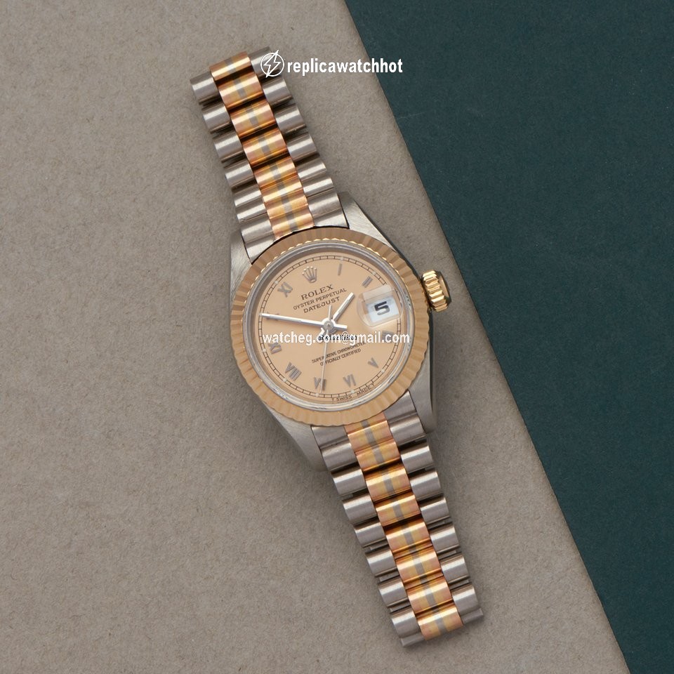 Rolex Lady-Datejust Womens watch Gold Steel Automatic 69179 2
