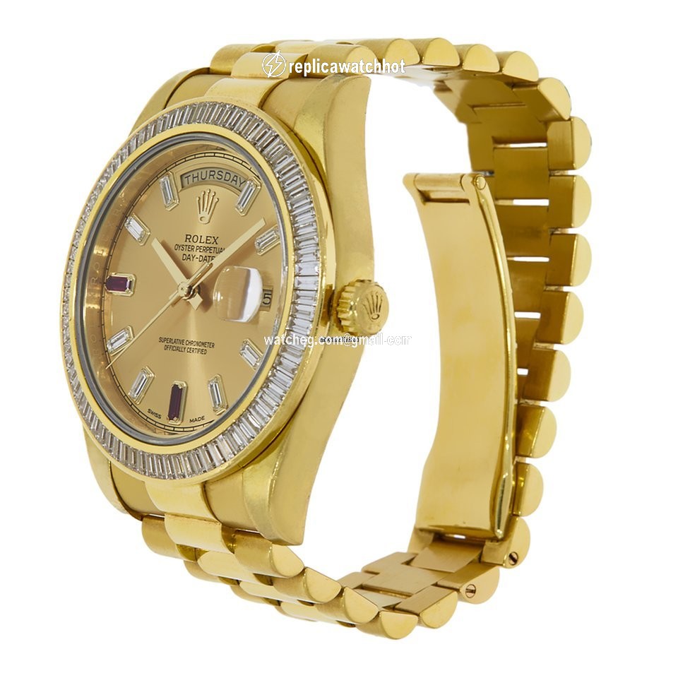 Rolex Day-Date II Mens watch Unisex Yellow gold Automatic 218398 2