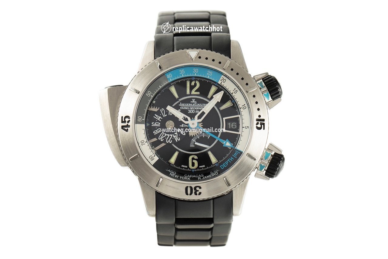 Jaeger-LeCoultre Master Compressor Diving Pro Geographic Mens watch Unisex Automatic Titanium 159.T.39 2