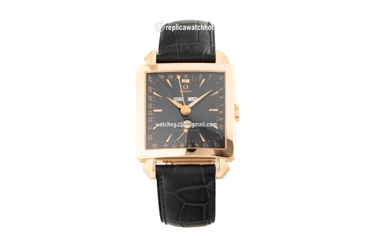 Omega Museum Mens watch Unisex Automatic Red gold 5701.80.03 2
