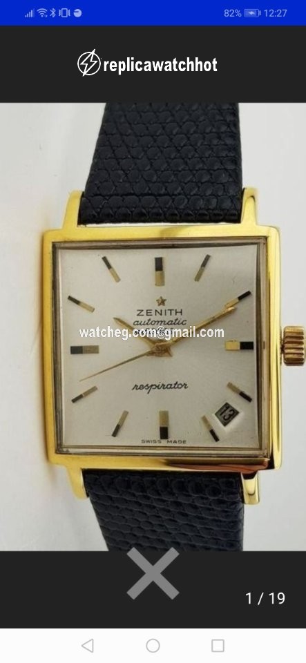 Zenith Mens watch Unisex Automatic Gold Steel 28800 2