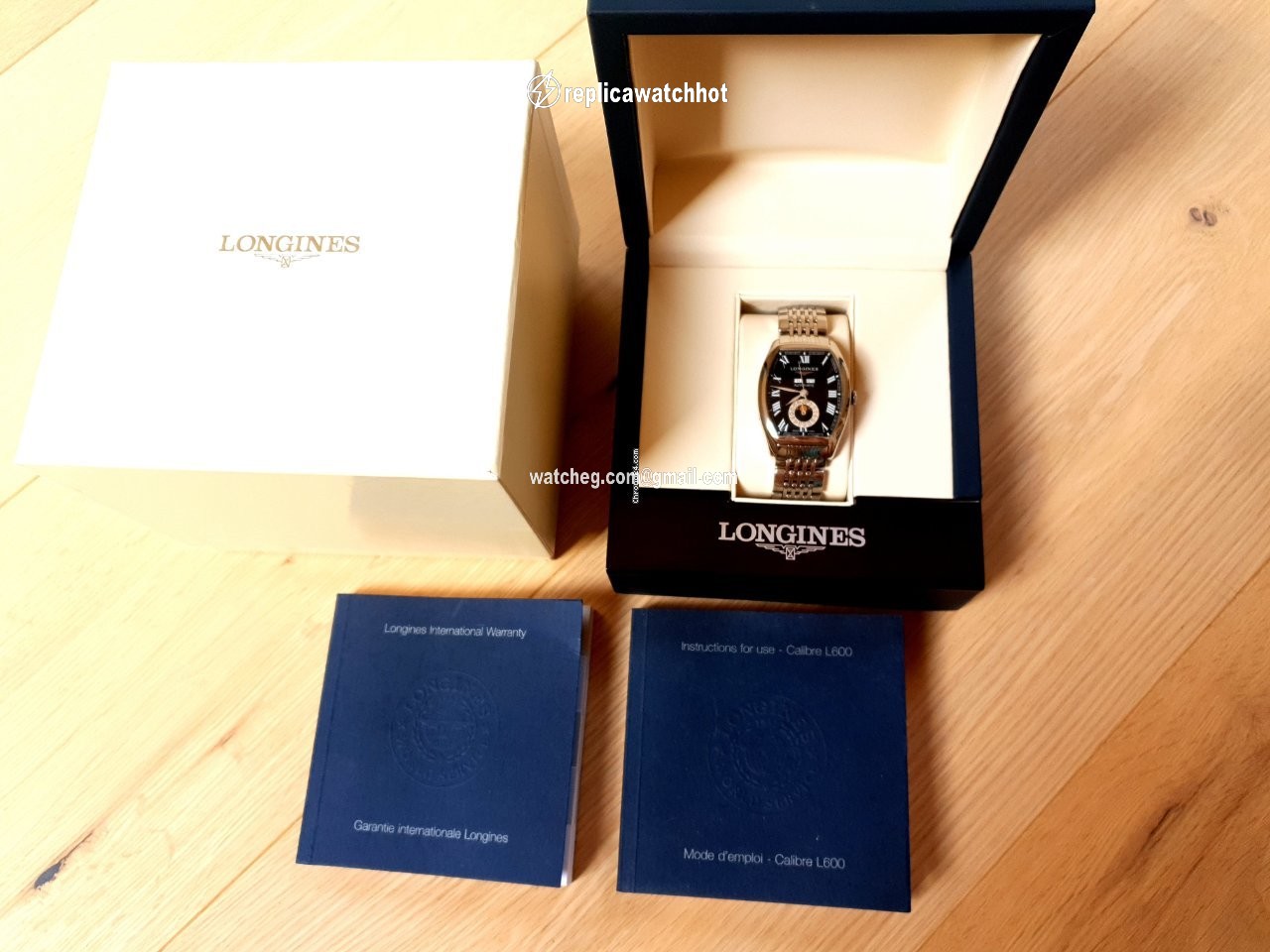 Longines Evidenza Mens watch Unisex Automatic Steel L2.671.4.58.6 2