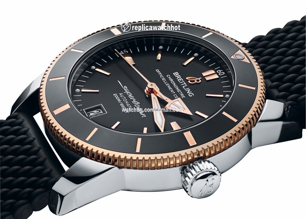 Breitling Superocean Heritage 42 Mens watch Unisex Automatic Gold Steel UB2010121 B1S1 2