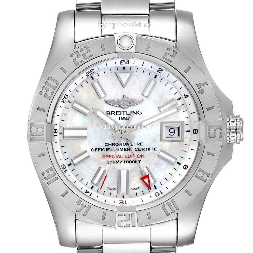 Breitling Avenger II GMT Mens watch Unisex Automatic Steel A3239011-C872-170A 2