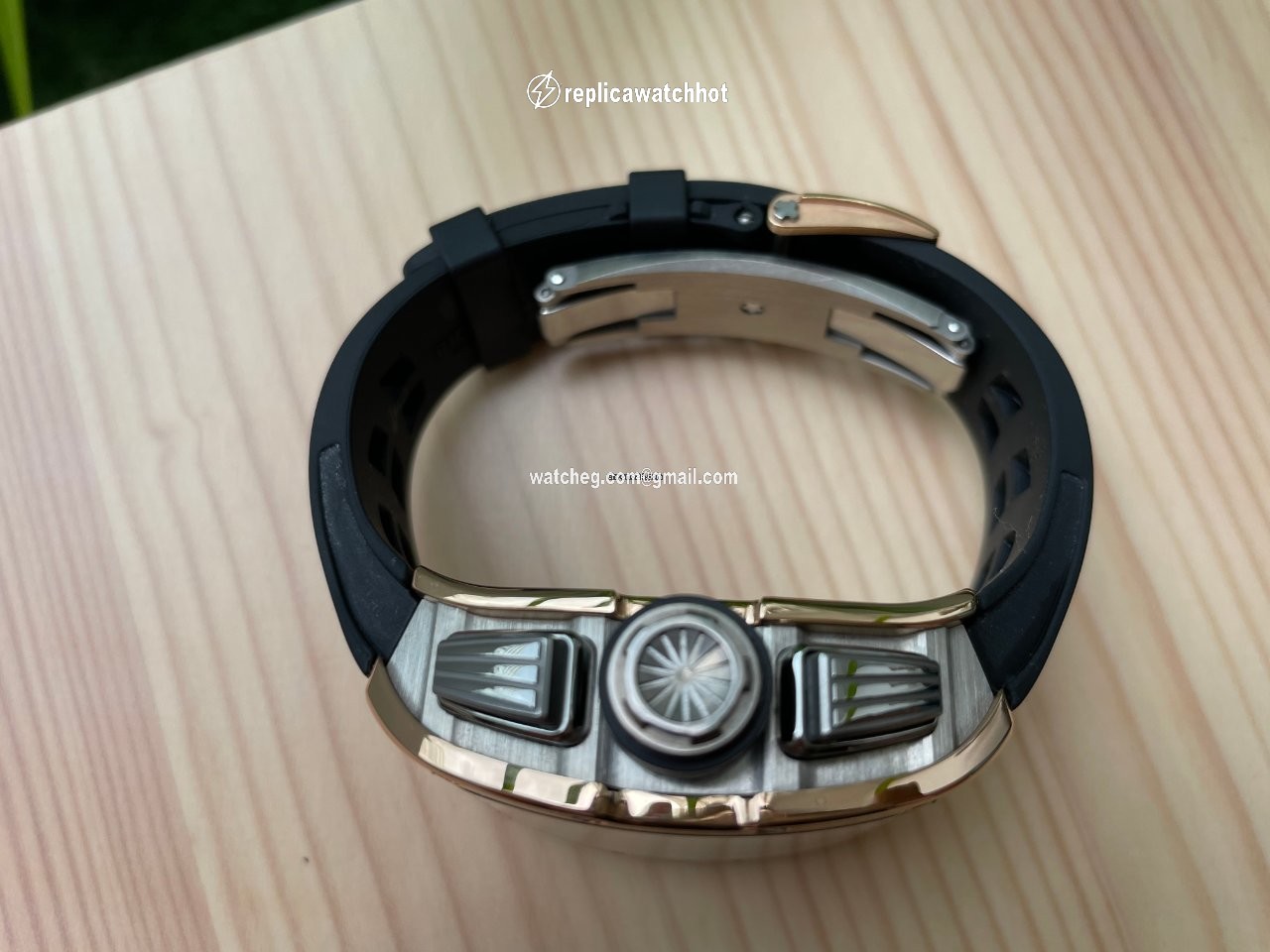 Richard Mille RM 011 Mens watch Unisex Automatic Rose gold RM011 AJ RG 2