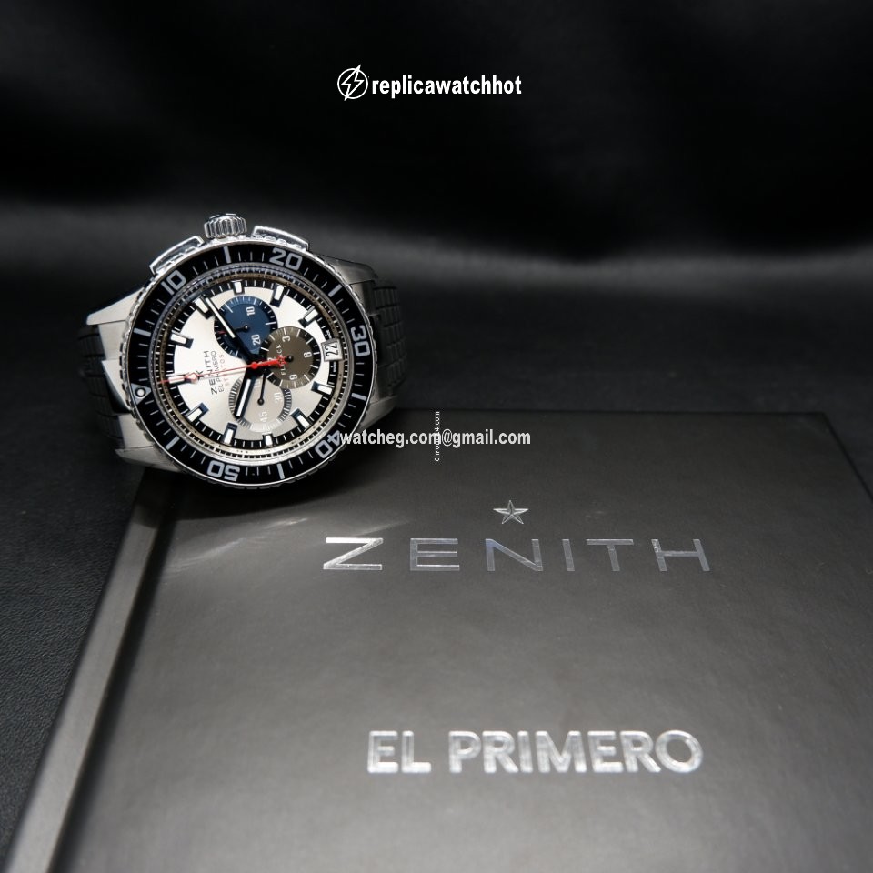 Zenith El Primero Stratos Flyback Mens watch Unisex Automatic Steel 03.2066.405 69.R515 2