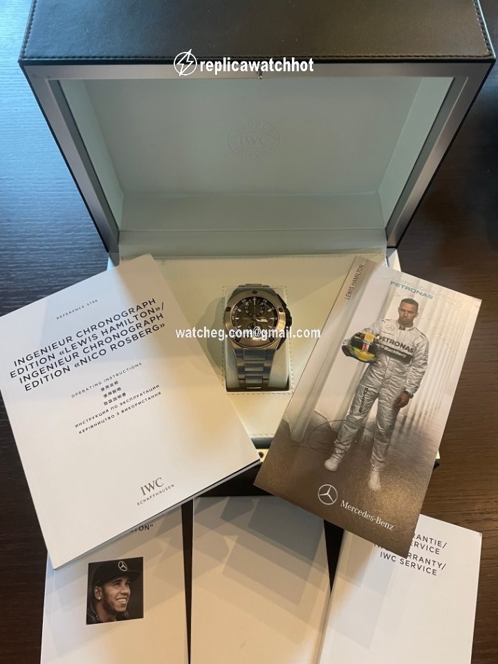 IWC Ingenieur Chronograph Mens watch Unisex Automatic Titanium IW379602 2