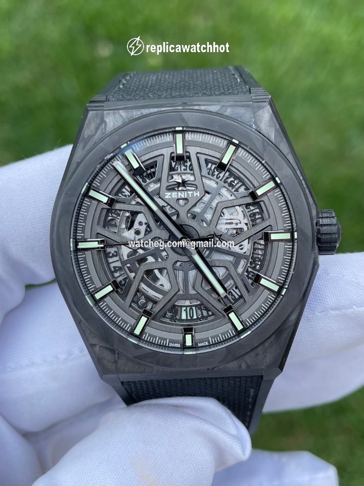 Zenith Defy Mens watch Unisex Automatic Carbon 10.9000.670 80.R795 2