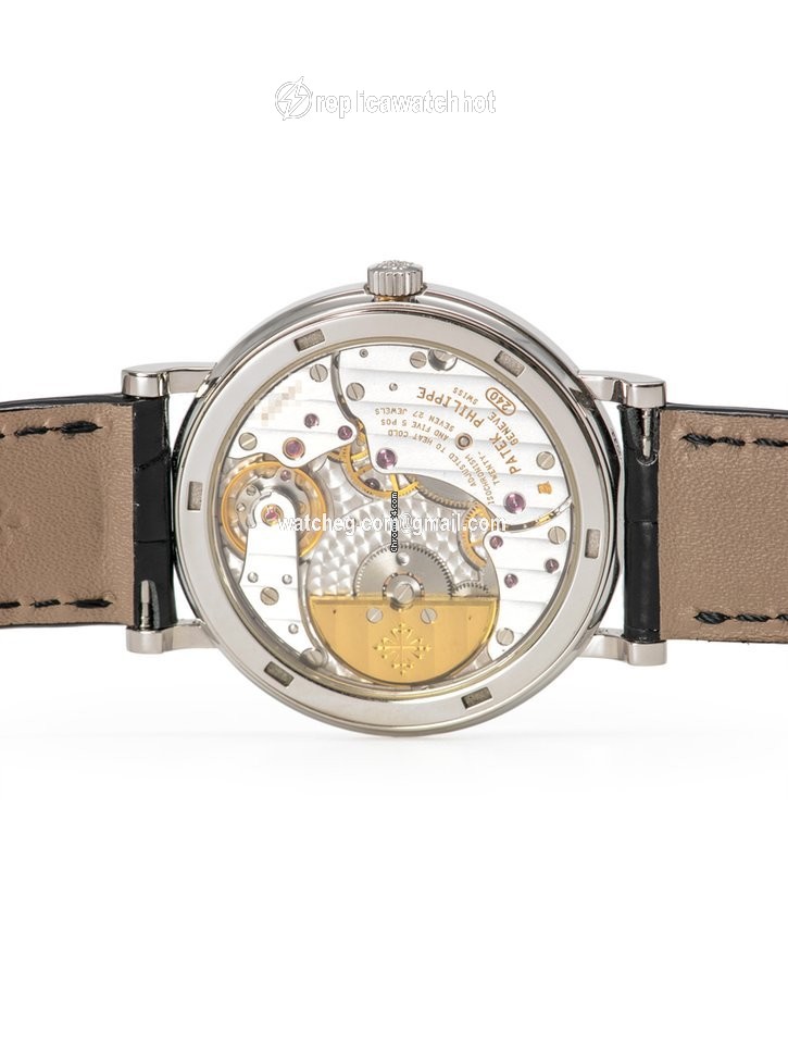 Patek Philippe Calatrava Mens watch Unisex Automatic White gold 5120G 2